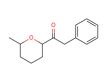 Ethanone, 2-phenyl-1-(tetrahydro-6-methyl-2H-pyran-2-yl)-