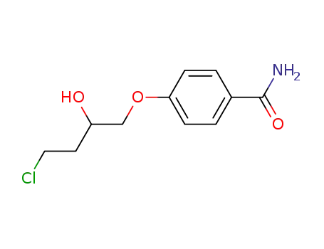 Benzamide, 4-(4-chloro-2-hydroxybutoxy)-
