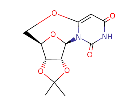 6,5'-anhydro-1-(2,3-O-isopropylidene-β-D-ribofuranosyl)barbituric acid