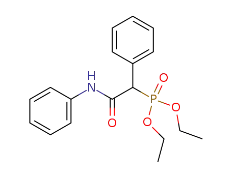 Diethyl (2-anilino-2-oxo-1-phenylethyl)phosphonate