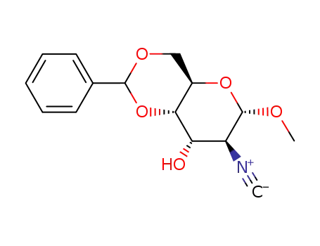 methyl 4,6-O-benzylidene-2-deoxy-2-isocyano-α-D-altropyranoside