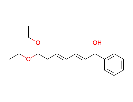 7-phenyl-7-hydroxy-1,1-diethoxyhepta-3E,5E-diene