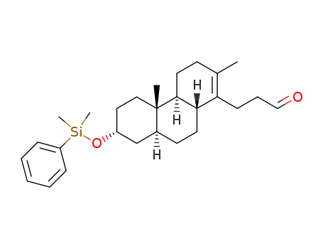 3α-(dimethylphenylsiloxy)-13,17-seco-5α-androst-13-en-17-al