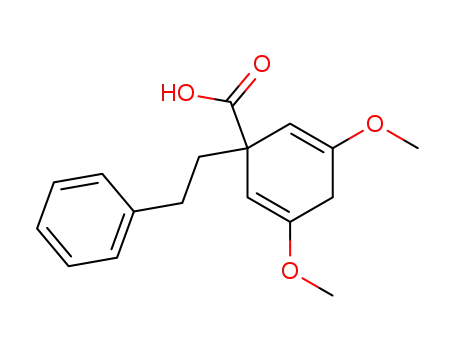 3,5-Dimethoxy-1-(2-phenylethyl)cyclohexa-2,5-diene-1-carboxylic acid