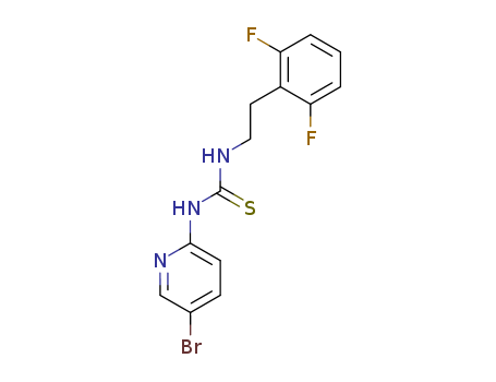 Thiourea,N-(5-bromo-2-pyridinyl)-N'-[2-(2,6-difluorophenyl)ethyl]-