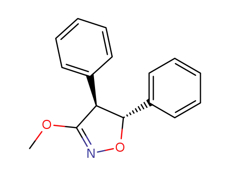 (4S,5R)-3-Methoxy-4,5-diphenyl-4,5-dihydro-isoxazole