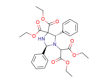1-di(ethoxycarbonyl)methyl-2,5-diphenyl-4,4-diethoxycarbonylimidazolidine
