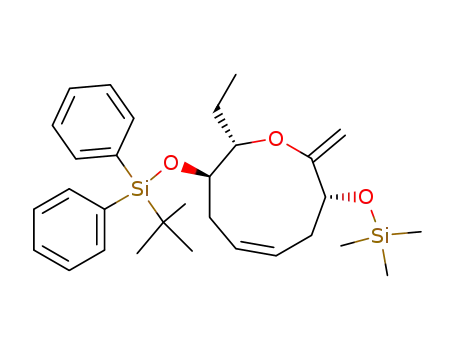 (Z,2S,3R,8R)-3-tert-butyldiphenylsilanyloxy-2-ethyl-9-methylene-8-trimethylsilanyloxy-2,3,4,7,8,9-hexahydrooxonine