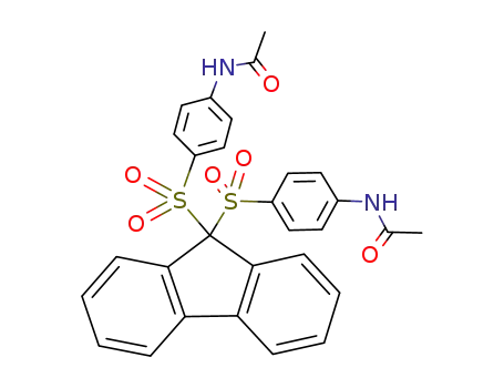 9,9-bis(4-acetamidophenylsulfonyl)fluorene