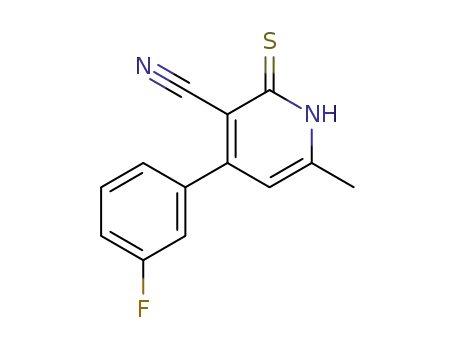 4-(3-Fluoro-phenyl)-6-methyl-2-thioxo-1,2-dihydro-pyridine-3-carbonitrile