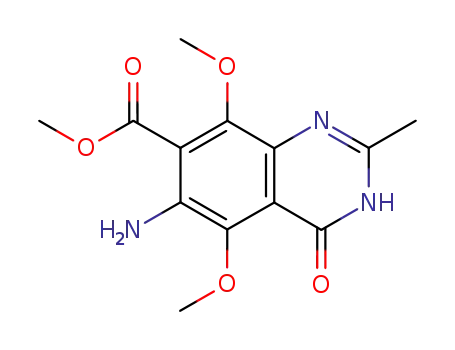 7-퀴나졸린카르복실산, 6-아미노-1,4-디히드로-5,8-디메톡시-2-메틸-4-옥소-, 메틸 에스테르 (9CI)