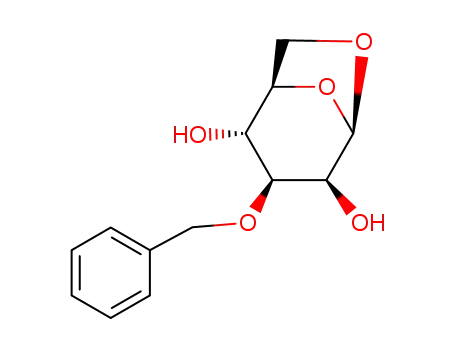 Molecular Structure of 116429-52-8 (1,6-anhydro-3-O-benzyl-β-D-mannopyranose)