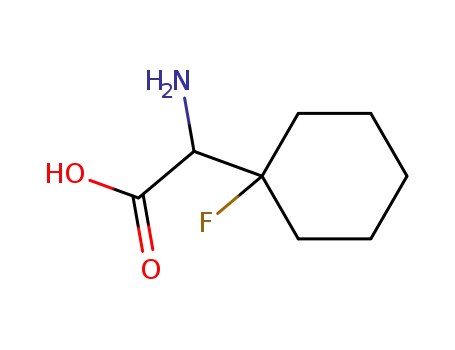 Molecular Structure of 79205-63-3 ((fluoro-1 cyclohexyl) glycolle)