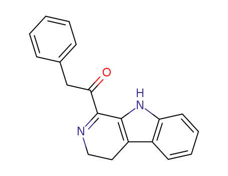 1-(4,9-Dihydro-3H-β-carbolin-1-yl)-2-phenyl-ethanone