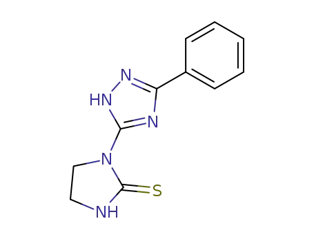 5-Phenyl-3-(2-thioxo-1-imidazolidinyl)-2H-1,2,4-triazole