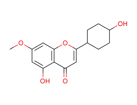 5-hydroxy-2-(4-hydroxycyclohexyl)-7-methoxy-4-chromenon