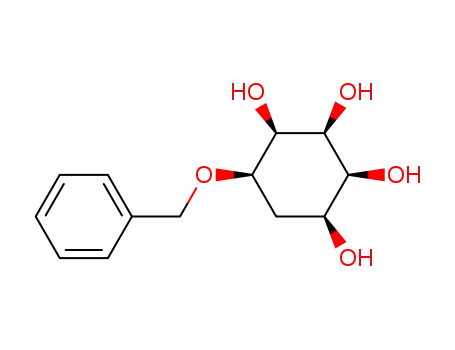 Molecular Structure of 81562-20-1 (DL-1-O-benzyl-1,2,3,4,5/0-cyclohexanepentol)