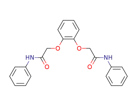 Molecular Structure of 59007-19-1 (Acetamide, 2,2'-[1,2-phenylenebis(oxy)]bis[N-phenyl-)