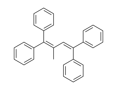 Benzene, 1,1',1'',1'''-(2-methyl-1,3-butadiene-1,4-diylidene)tetrakis-