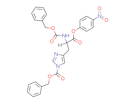 L-Histidine, N,1-bis[(phenylmethoxy)carbonyl]-, 4-nitrophenyl ester