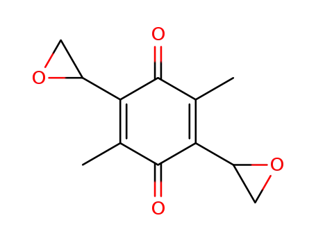 2,5-dimethyl-3,6-di(oxiran-2-yl)cyclohexa-2,5-diene-1,4-dione