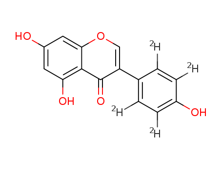 Genistein-D4 (4-Hydroxyphenyl-2,3,5,6-D4)