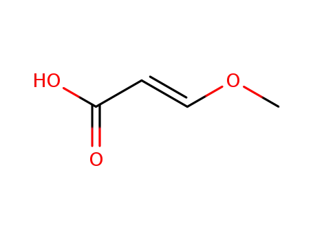 Molecular Structure of 6214-29-5 (2-Propenoic acid, 3-methoxy-, (2E)-)