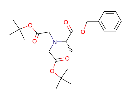 (S)-2-(Bis-tert-butoxycarbonylmethyl-amino)-propionic acid benzyl ester