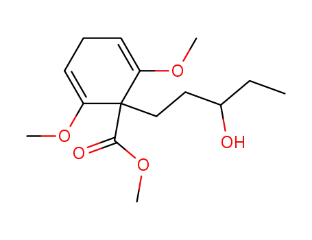 methyl 1-(3'-hydroxypentyl)-2,6-dimethoxy-2,5-cyclohexadiene-1-carboxylate