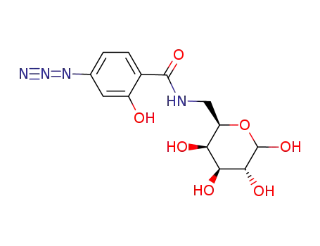 6-(4-AZIDO-2-HYDROXYBENZAMIDO)- 6-DEOXY-D-글루코피라노스