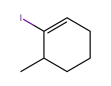 Molecular Structure of 40648-10-0 (1-Iodo-6-methyl-1-cyclohexene)