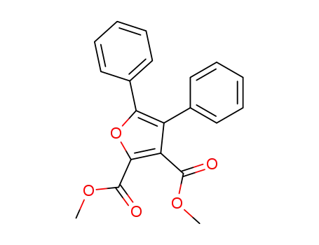 Molecular Structure of 1048-83-5 (dimethyl 4,5-diphenylfuran-2,3-dicarboxylate)