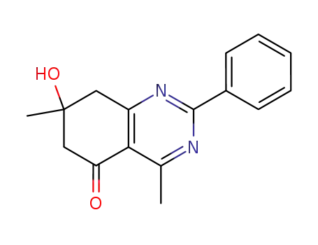 7-Hydroxy-4,7-dimethyl-2-phenyl-5,6,7,8-tetrahydrochinazolin-5-on