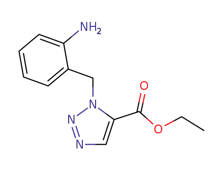 ethyl 1-(2-aminobenzyl)-1,2,3-triazole-5-carboxylate