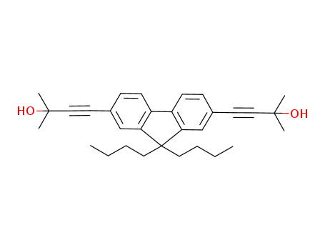 4,4'-(9,9-dibutyl-9H-fluorene-2,7-diyl)bis(2-methyl-3-butyn-2-ol)