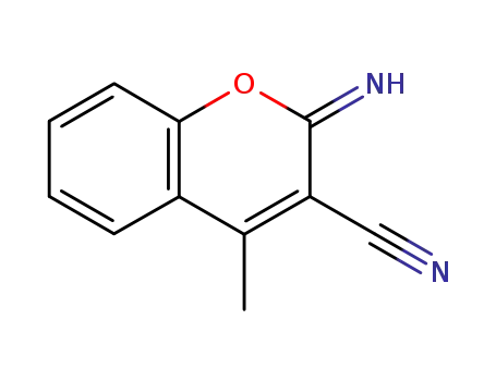 2-Imino-4-methyl-2H-1-benzopyran-3-carbonitrile