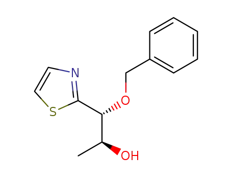 (1R,2S)-1-Benzyloxy-1-(2-thiazolyl)-1,2-propanediol