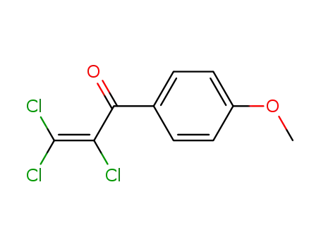1-(4-methoxyphenyl)-2,3,3-trichloro-1-oxopropene