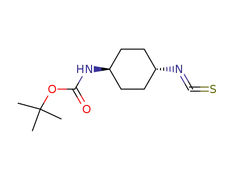 Carbamic acid, (trans-4-isothiocyanatocyclohexyl)-, 1,1-dimethylethyl
ester