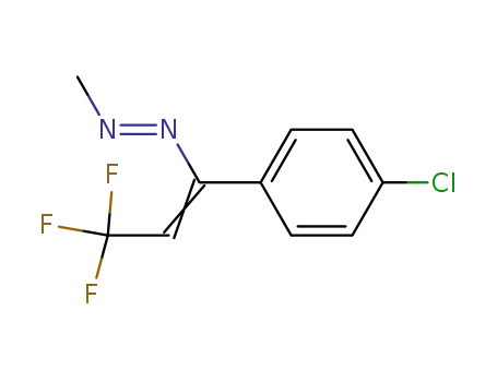 [(E)-1-(4-Chloro-phenyl)-3,3,3-trifluoro-propenyl]-methyl-diazene