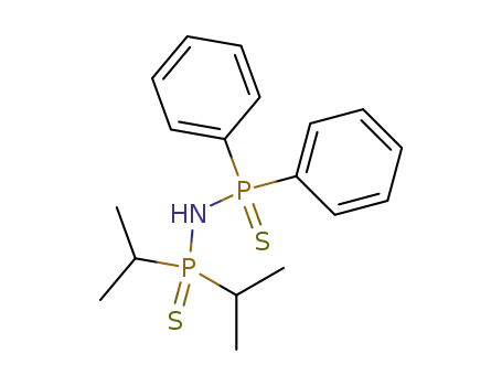 (C<sub>6</sub>H<sub>5</sub>)2P(S)NHP(S)(CH(CH<sub>3</sub>)2)2
