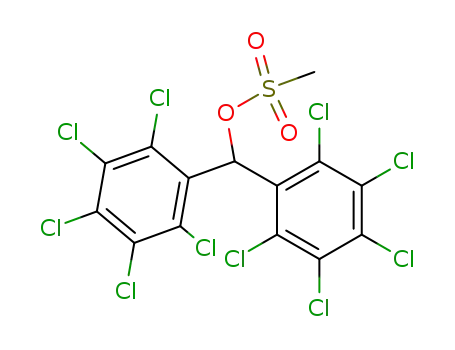 bis(pentachlorophenyl)methyl methanesulfonate