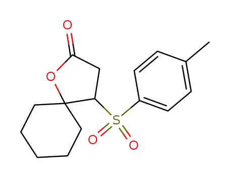 4-(Toluene-4-sulfonyl)-1-oxa-spiro[4.5]decan-2-one
