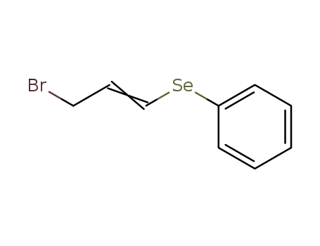 Benzene, [(3-bromo-1-propenyl)seleno]-, (Z)-