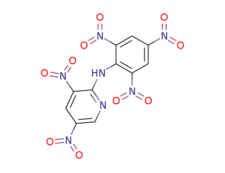 Molecular Structure of 39771-08-9 (3,5-Dinitro-2-picramidylpyridine)