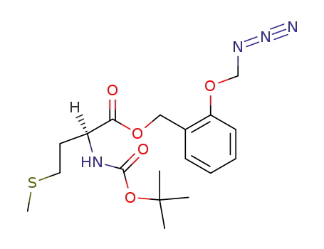(S)-2-tert-Butoxycarbonylamino-4-methylsulfanyl-butyric acid 2-azidomethoxy-benzyl ester