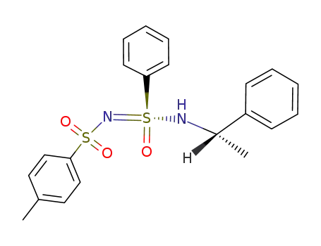 (S)-N-<(S)-α-methylbenzyl>-N'(p-tolylsulfonyl)benzenesulfonimidamide
