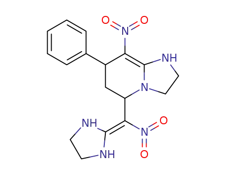 2-<(2-imidazolidinylidene)nitromethylene>-5-nitro-4-phenyl-1,7-diazabicyclo<4.3.0>non-5-ene
