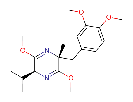 (2R,5S)-2-(3,4-Dimethoxy-benzyl)-5-isopropyl-3,6-dimethoxy-2-methyl-2,5-dihydro-pyrazine