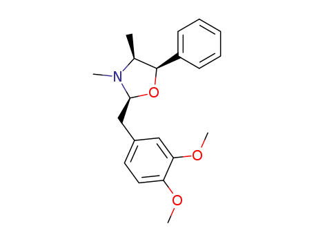 (-)-(2S,4S,5R)-2-(3,4-dimethoxybenzyl)-N-methyl-4-methyl-5-phenyloxazolidine